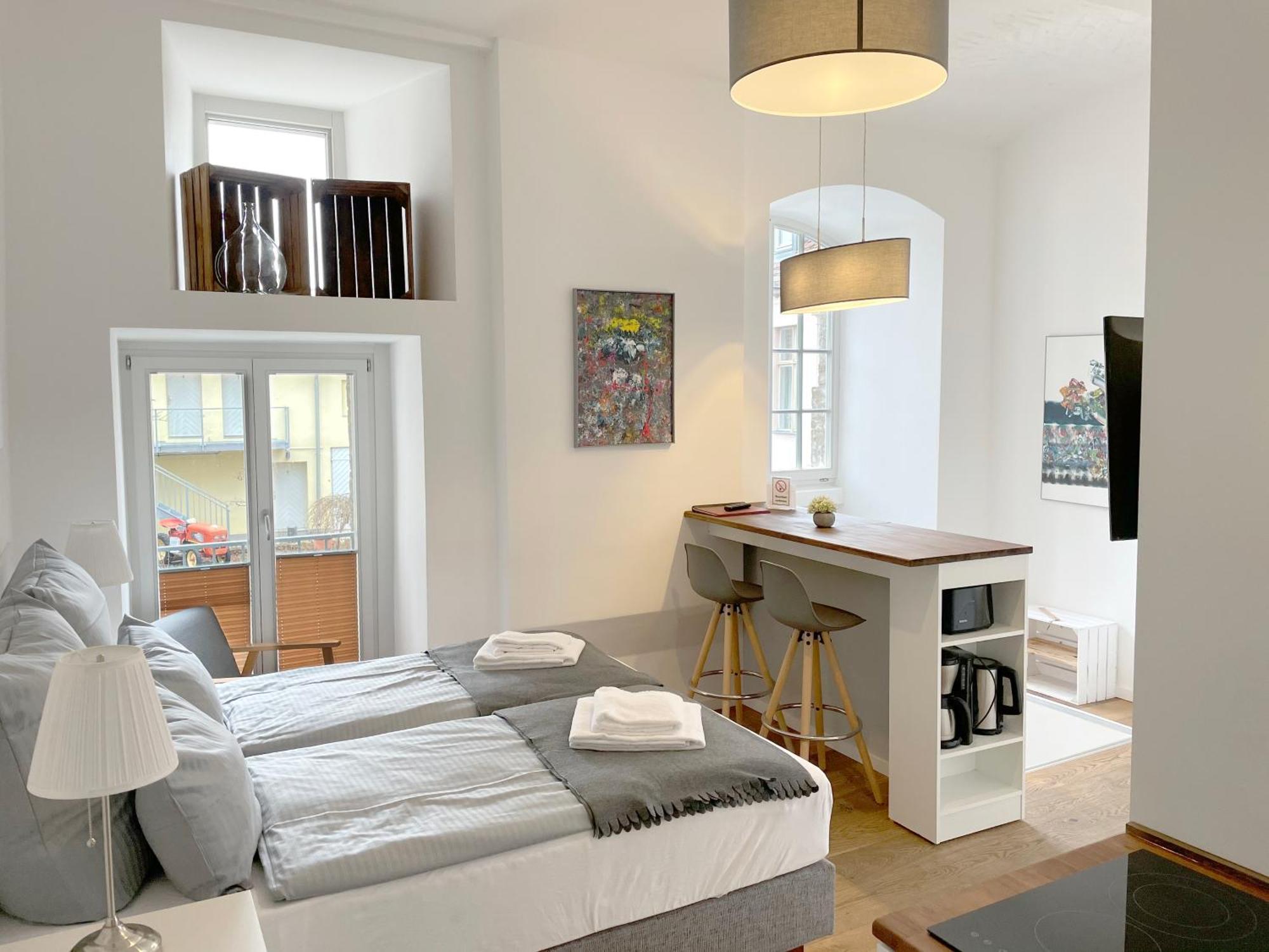 Apartament Lendelhaus & Historische Saftfabrik Werder Werder  Pokój zdjęcie
